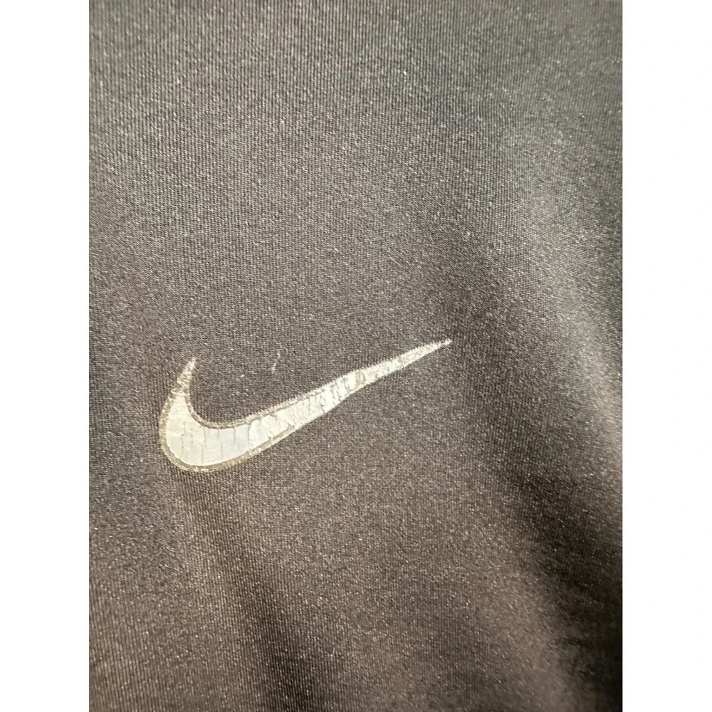 Nike Pro Fitted Mens XXL Black Short Sleeve Training Shirt Nike FIT Athletic Tee